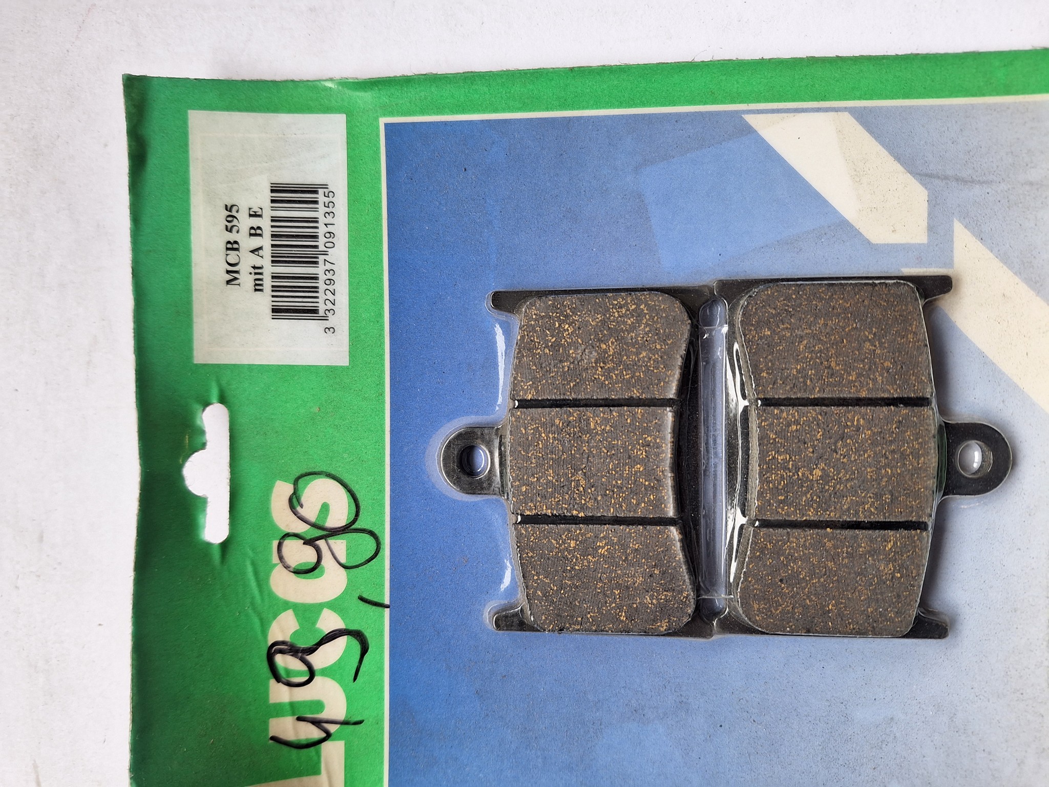 Picture of Lucas TRW  BREMSBELÄGE VO MCB 595 
